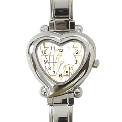 Gangnam Style Heart Italian Charm Watch  by avdesigns