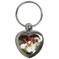 Butterfly 159 Key Chain (heart) by pictureperfectphotography