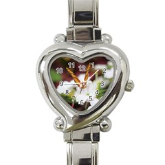 Butterfly 159 Heart Italian Charm Watch 