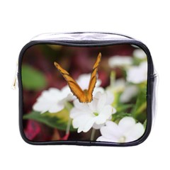 Butterfly 159 Mini Travel Toiletry Bag (one Side) by pictureperfectphotography