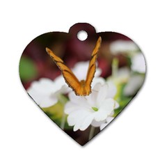 Butterfly 159 Dog Tag Heart (two Sided) by pictureperfectphotography