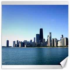 Chicago Skyline Canvas 16  X 16  (unframed) by canvasngiftshop