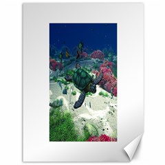 Sea Turtle Canvas 36  X 48  by gatterwe