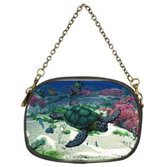 Sea Turtle Chain Purse (two Sides)