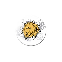 Lion Tattoo Golf Ball Marker (4 Pack) by EnjoymentArt