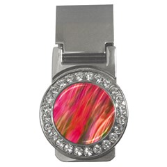 Colorful Pattern Money Clip (cz) by designsbyvee