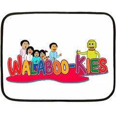 Walabookies Blanket Large Mini Fleece Blanket (single-sided) by walabookies