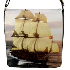 French Warship Flap Closure Messenger Bag (small)