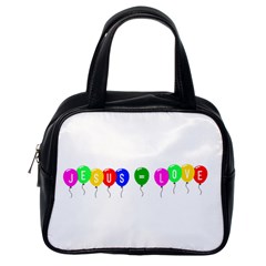 Balloons Classic Handbag (one Side) by JesusEqualsLove