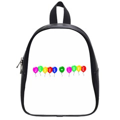 Balloons School Bag (small)