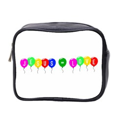 Balloons Mini Travel Toiletry Bag (two Sides) by JesusEqualsLove