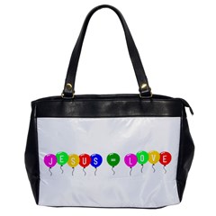 Balloons Oversize Office Handbag (one Side)