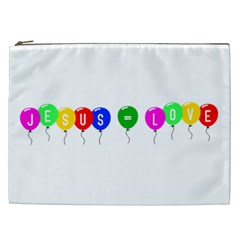 Balloons Cosmetic Bag (xxl) by JesusEqualsLove