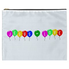 Balloons Cosmetic Bag (xxxl) by JesusEqualsLove