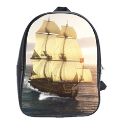 French Warship School Bag (xl) by gatterwe