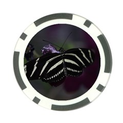 Butterfly 059 001 Poker Chip by pictureperfectphotography