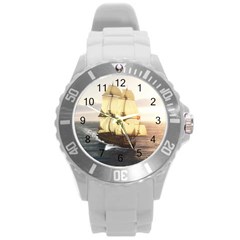 French Warship Plastic Sport Watch (large) by gatterwe