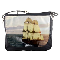 French Warship Messenger Bag by gatterwe