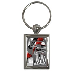 Tt Red Heels Key Chain (rectangle)