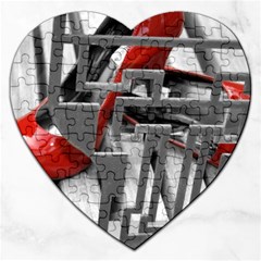 Tt Red Heels Jigsaw Puzzle (heart) by dray6389