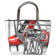 Tt Red Heels Bucket Bag by dray6389