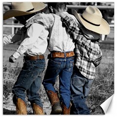 Cowboys Canvas 12  X 12  (unframed) by dray6389