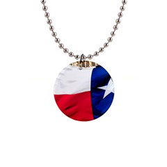 Texas Button Necklace