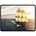 French Warship Fleece Blanket (Extra Large) 80 x60  Blanket Front