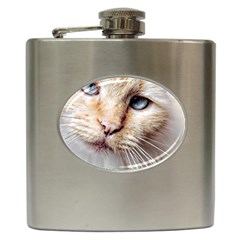 Blue Eyes Hip Flask by dray6389