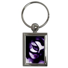 Purple M Key Chain (rectangle) by dray6389