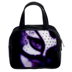 Purple M Classic Handbag (two Sides) by dray6389