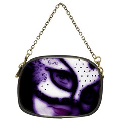 Purple M Chain Purse (one Side)