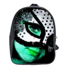 Masked School Bag (xl) by dray6389