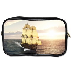 French Warship Travel Toiletry Bag (one Side) by gatterwe