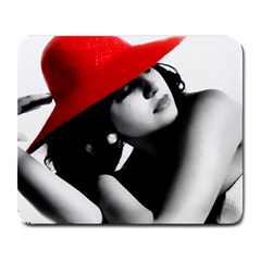 Red Hat Large Mouse Pad (rectangle) by dray6389