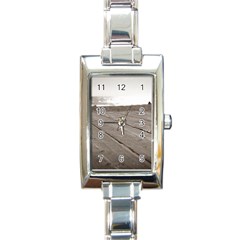 Laguna Beach Walk Rectangular Italian Charm Watch by hlehnerer