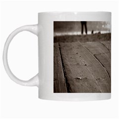 Laguna Beach Walk White Coffee Mug by hlehnerer