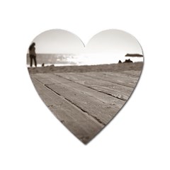 Laguna Beach Walk Magnet (heart) by hlehnerer