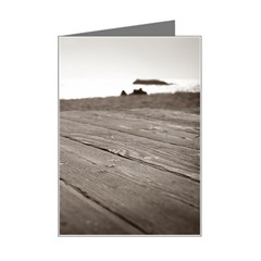 Laguna Beach Walk Mini Greeting Card by hlehnerer