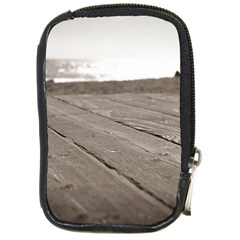 Laguna Beach Walk Compact Camera Leather Case by hlehnerer