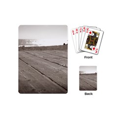 Laguna Beach Walk Playing Cards (mini) by hlehnerer