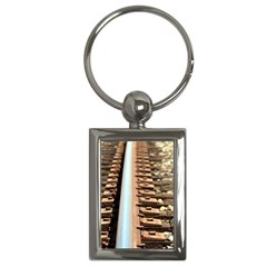 Train Track Key Chain (rectangle) by hlehnerer