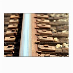 Train Track Postcard 4 x 6  (10 Pack) by hlehnerer