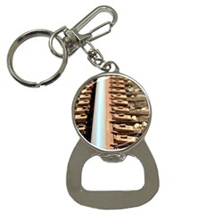 Train Track Bottle Opener Key Chain by hlehnerer