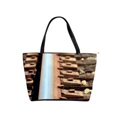 Train Track Large Shoulder Bag by hlehnerer