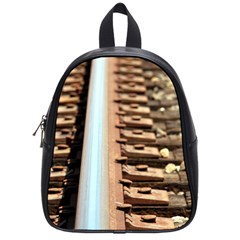 Train Track School Bag (small)