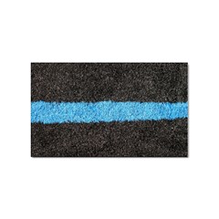 Black Blue Lawn Sticker (rectangle) by hlehnerer