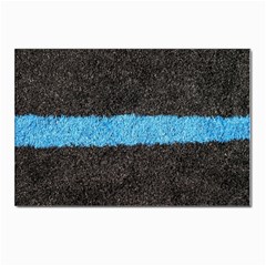 Black Blue Lawn Postcards 5  X 7  (10 Pack) by hlehnerer