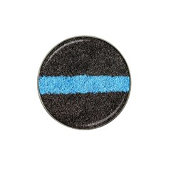 Black Blue Lawn Golf Ball Marker 4 Pack (for Hat Clip) by hlehnerer