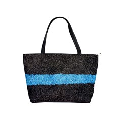 Black Blue Lawn Large Shoulder Bag by hlehnerer